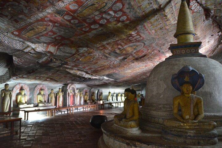 Private Day Trip To Sigiriya Rock Fortress And Dambulla Cave Temple