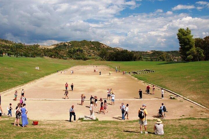 Athens to the birthplace of Olympic games & medieval Monastery