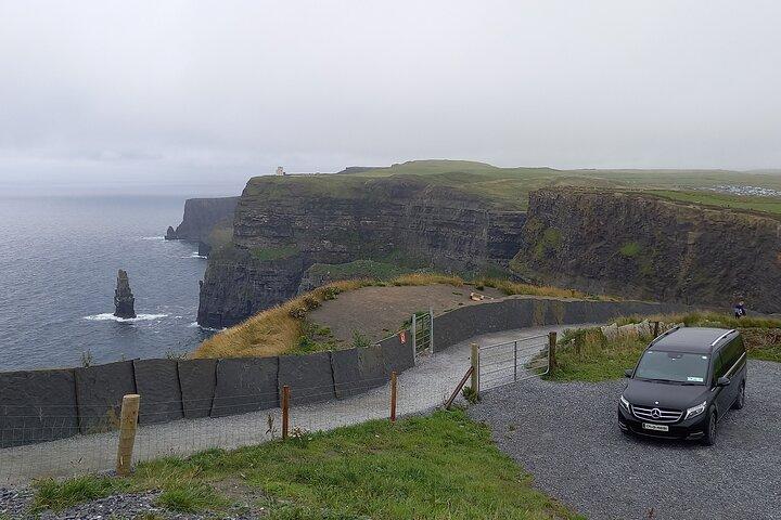 Cliffs of Moher from Shannon Airport en route to Galway