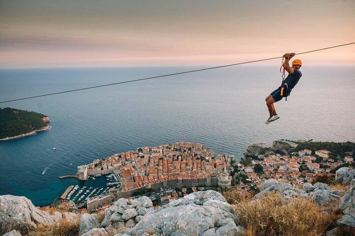 Sunset Zipline Experience in Dubrovnik