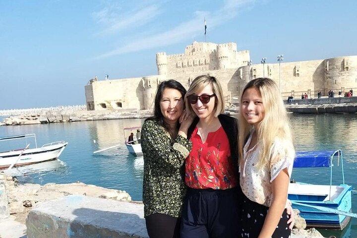 Alexandria private day tour from Cairo Giza hotel