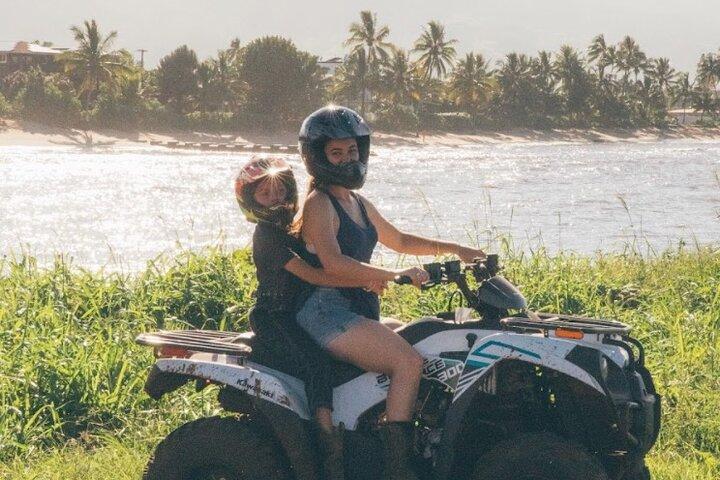 Oahu Beachfront ATV Adventure and Farm Tour
