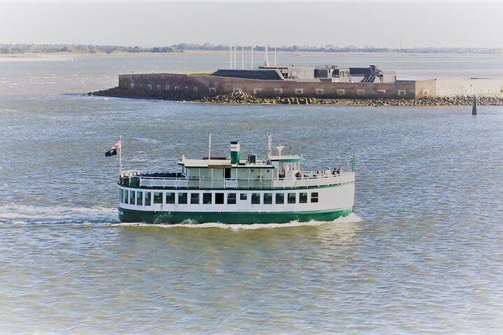 Charleston Harbor History Day-Time or Sunset Boat Cruise