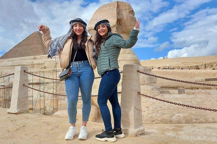 Private Giza pyramids, Memphis old city and Sakkara pyramid, Camel Ride & Lunch