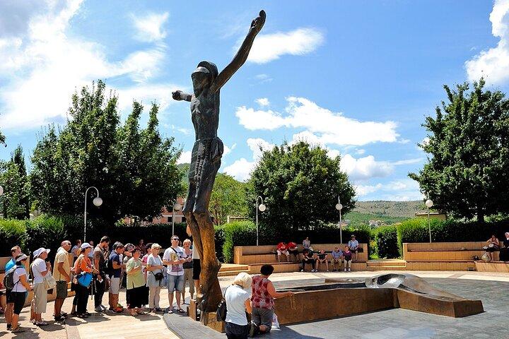 Dubrovnik to Medjugorje & Kravice - Day Trip with Luxury Vehicle
