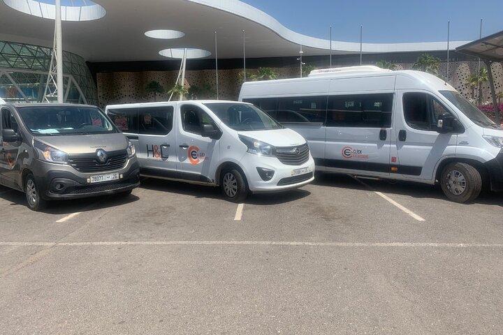 Private Transfer: Marrakech to Casablanca City