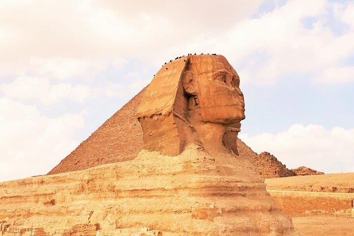 Giza Pyramids, Sakkara & Memphis Full Day Tour With Lunch & Camel Ride & Guide