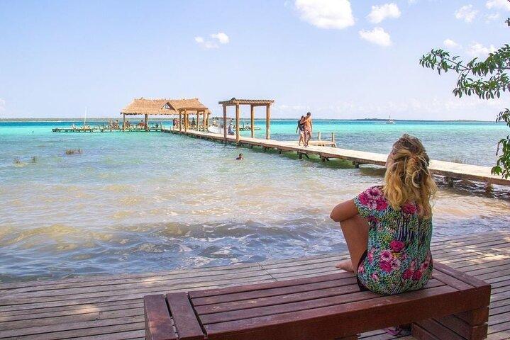 Tour Bacalar Ponton with Transfer from Cancun & Playa del Carmen