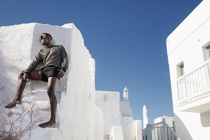 High End Photo Shoot in Mykonos Greece