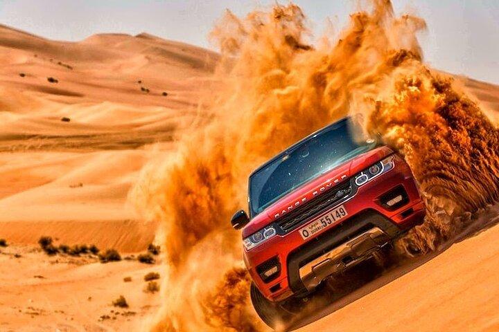 Dubai City Skyline Monuments Tour With Evening Desert Safari