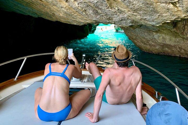 Private Capri Boat Tour from Sorrento, Positano or Capri