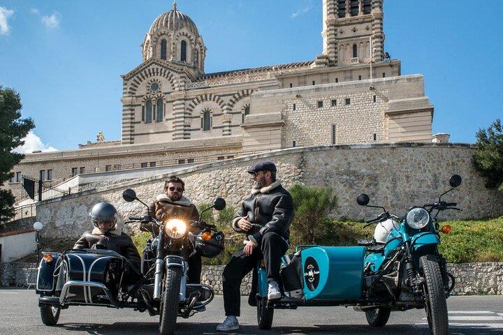 Marseille : 2-Hour Sidecar Sightseeing Tour