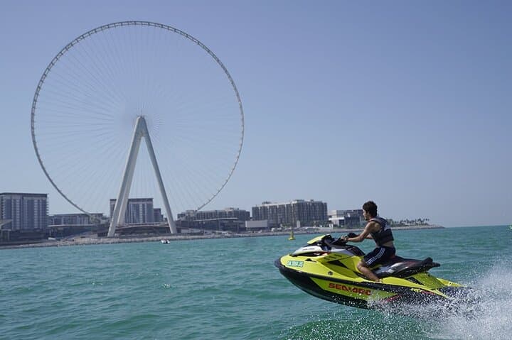 Jet Ski Ride in Dubai JBR The Beach