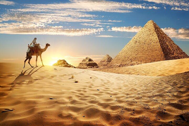 Half-Day Great Pyramid and Sphinx Tour with Camel Ride from Cairo