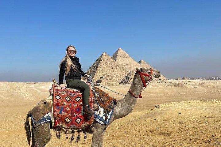 Private Tour Giza Pyramids , Sphinx , Memphis , Saqqara , Camel Ride and Lunch