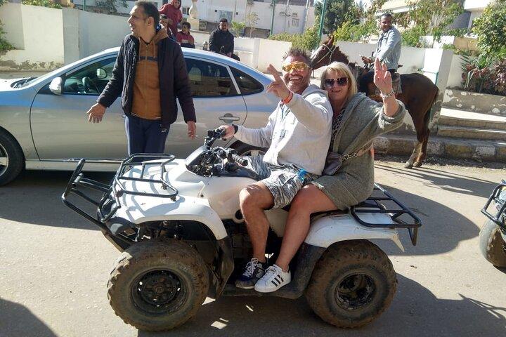 4-Hours private Tour Giza Pyramids, Sphinx, Lunch,One Hour ATV bike & camel ride