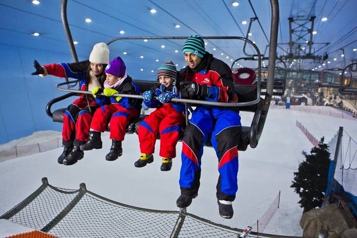 One-Day Ski Dubai with Snow Plus Tickets in the Mall of Emirates