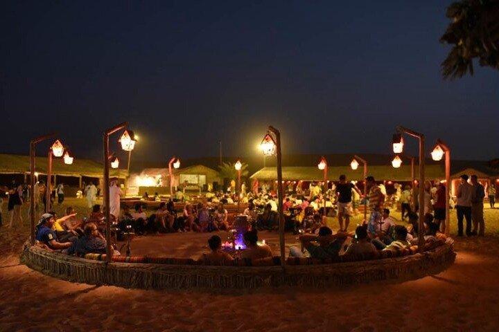 Overnight Red Dunes Desert Safari - Dune Bashing, BBQ Dinner & Morning Breakfast