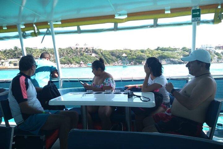 Catamaran Adventure Tour Isla Mujeres Unlimited from Cancun with Transportation