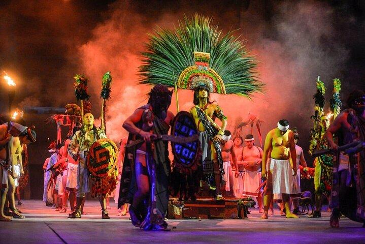 Xcaret Park, Buffet & Night Show! Roundtrip from Cancun