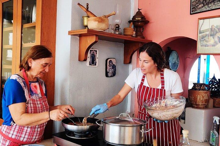 Cooking Class and Wine Tasting in Santorini