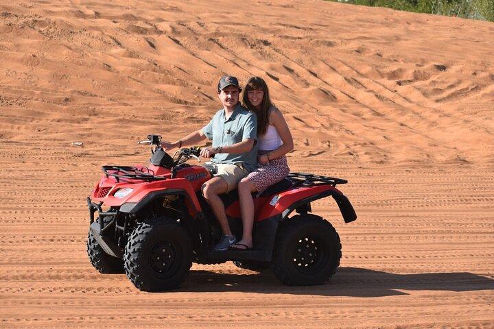 Dubai Quad Bike Tour with Camel Ride and BBQ Dinner