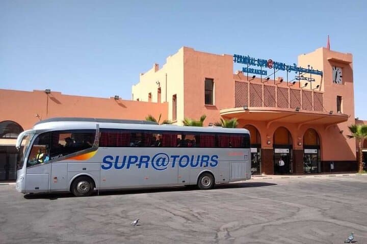 Supratours Marrakech to Agadir Moroccan Bus tickets