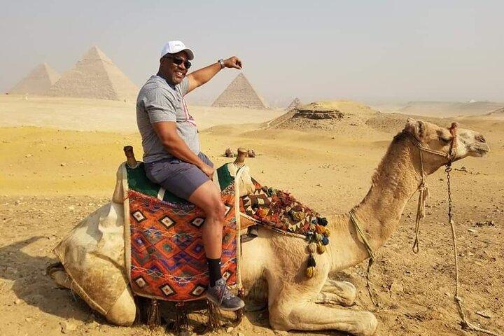 Tour to Pyramids of Giza sphinx with Camel ride