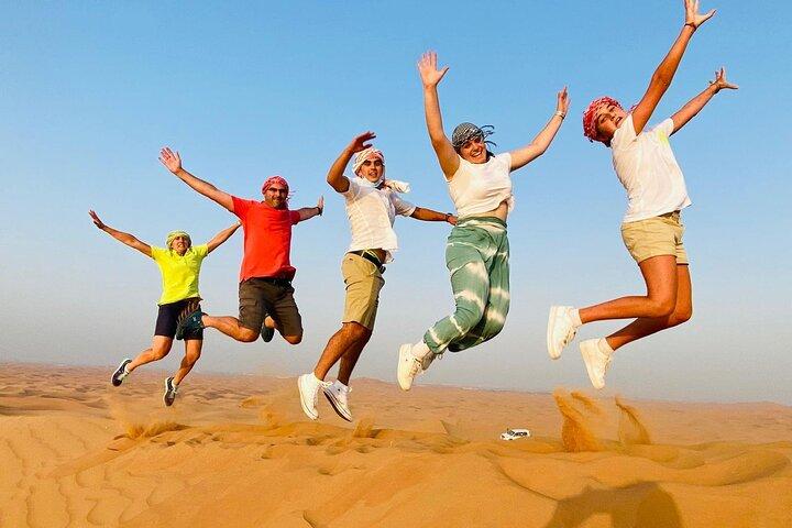 Premium Desert Safari in Dubai with Camel Ride and BBQ