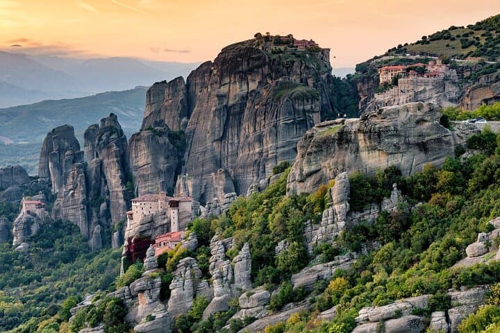 Athens: 2-Day Meteora Monasteries & Cave Guided Tours + Hotel