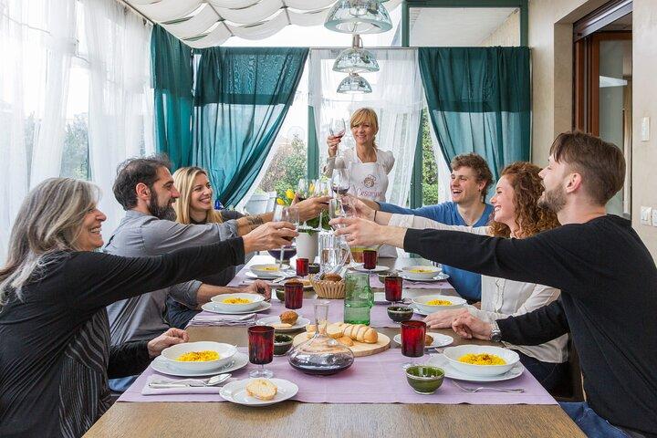 Dining Experience at a local's Home in Guidonia Montecelio with Show Cooking