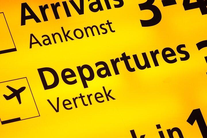 Amsterdam Airport Schiphol (AMS) Private Transfer to Amsterdam