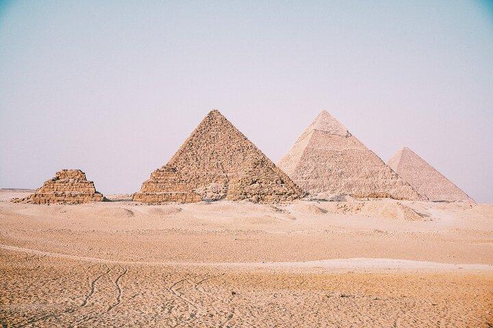 Desert Safari by Quad Bike Around Pyramids enjoying Sunset or Sunrise