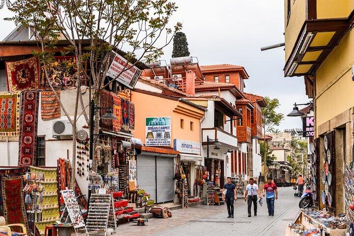 City of Side: Antalya City Tour w/Boat Trip, Old Town & Waterfall