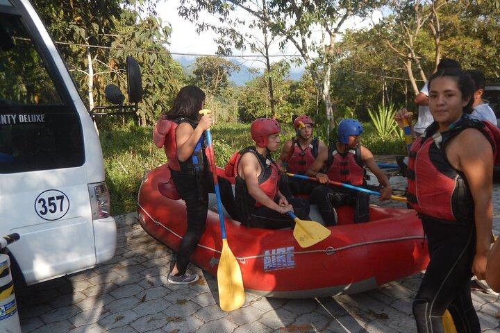 Rafting on the Pastaza River Level III+ and IV