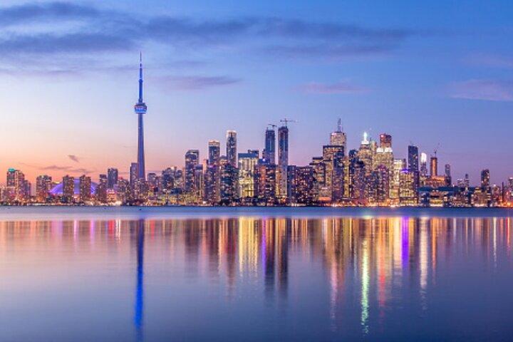 Toronto Premium Night Driving Tour with Harbour Boat Cruise