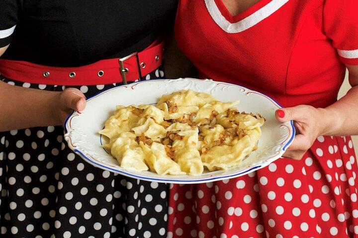 Krakow Pierogi Cooking Class with Market Shopping + Local Snacks