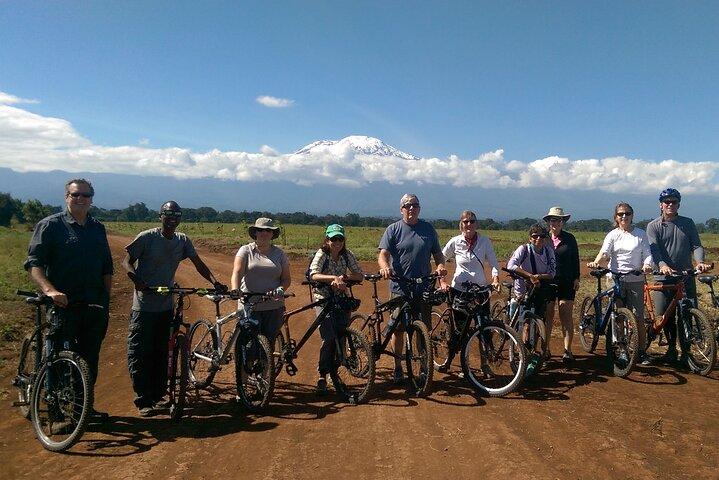 Pedal power the villages on foothills of Mt. Kilimanjaro