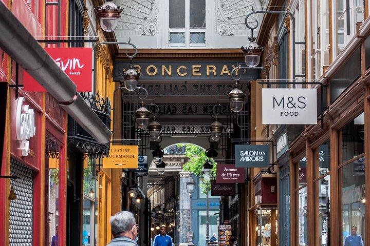 Paris Covered Passages Walking Tour plus Seine Cruise Option