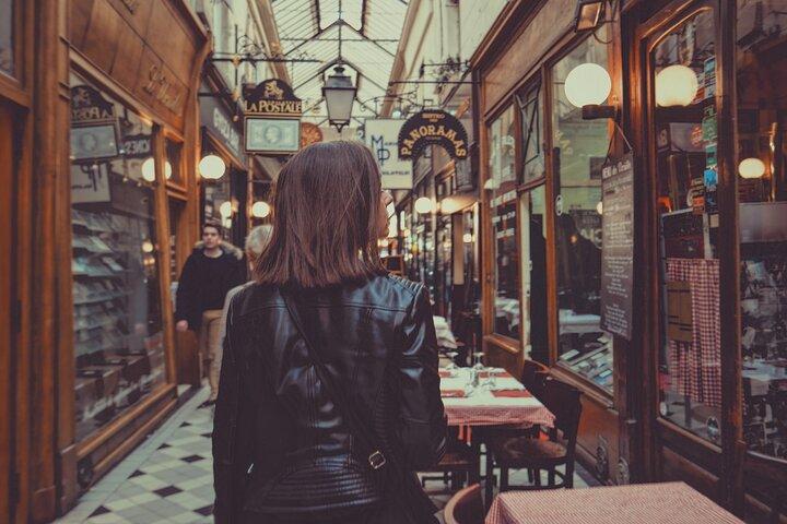 Paris Covered Passages Walking Tour plus Seine Cruise Option
