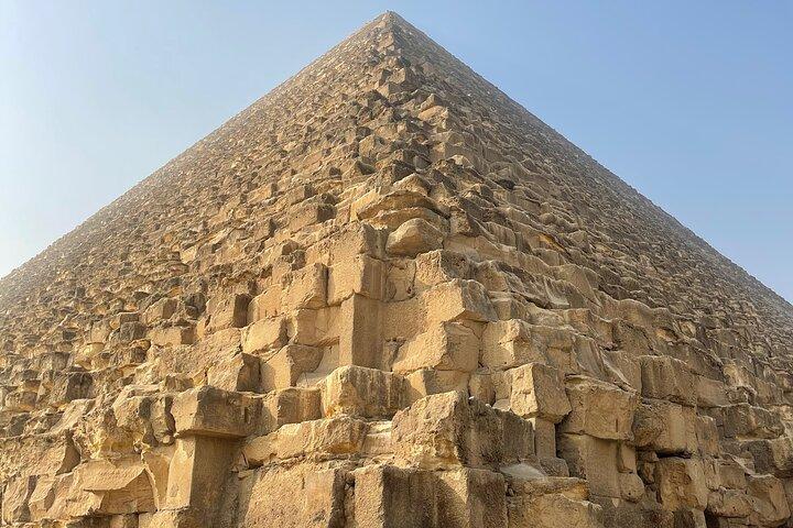 Private day tour Giza pyramids,camel ride,sphinx,Sakkara, Memphes