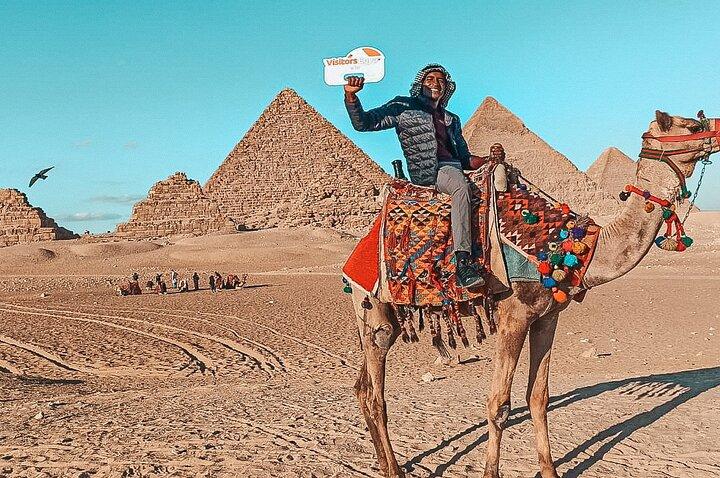Visit Giza Pyramids and Sphinx - Full Day Trip