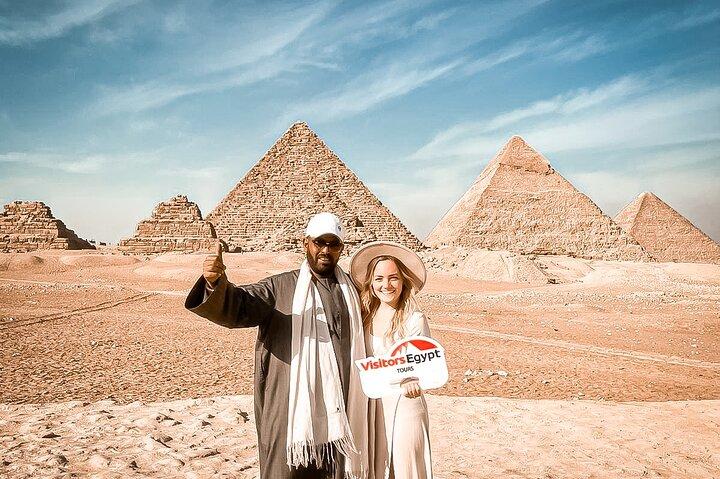 Visit Giza Pyramids and Sphinx - Full Day Trip