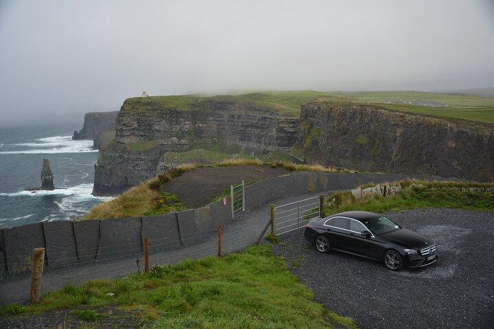 Cliffs of Moher from Shannon Airport en route to Galway