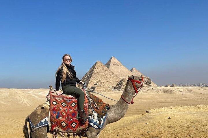 Private Tour Giza pyramids, Sphinx and Egyptian Grand Gem museum
