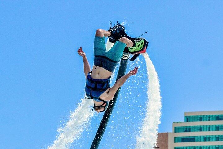 Extreme Flyboard activity in Cancun. Live the adrenaline with us!