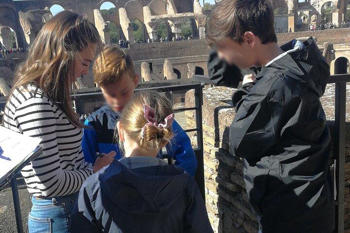 Colosseum Forums & Ancient Rome Treasure Hunt for Kids Families & School Groups