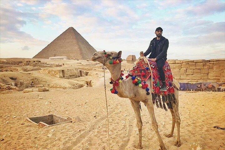 Camel Ride or Horse Around Giza Pyramids