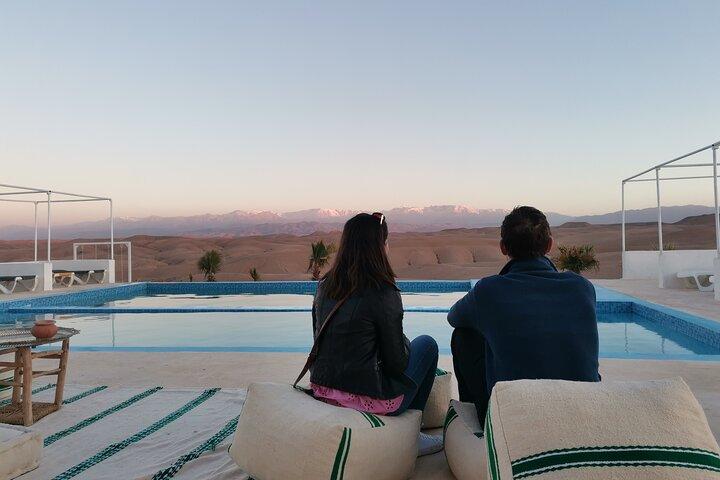 Agafay Desert Camel Ride from Marrakech with Dinner & Live Music