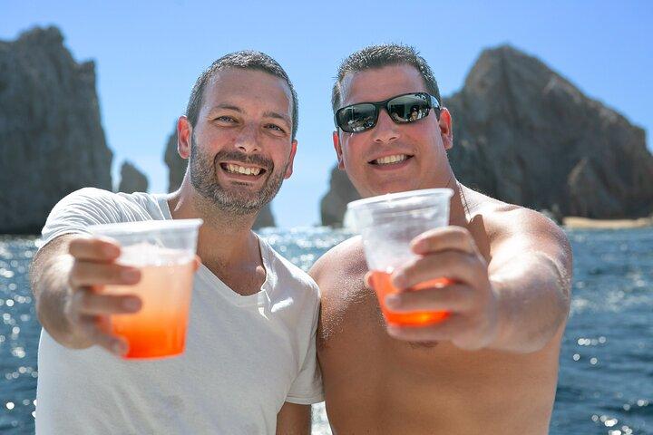 Cabo San Lucas Boat Tour with Snorkeling, Open Bar, and Lunch